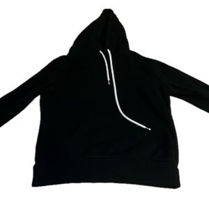 Fashion nova white and black hoodie